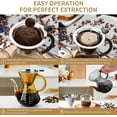 thumbnail image 5 of MaxxMarket - Pour Over Coffee Maker with Double Stainless Filter 34 fl oz, Thickened Heat-Resistant Borosilicate Glass Pour Over Coffee Dripper, Stovetop Safe, 5 of 16