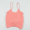 thumbnail image 3 of Women's Casual Knit Top Sleeveless Deep V Neck Knotted Crop Tank Top, 3 of 5