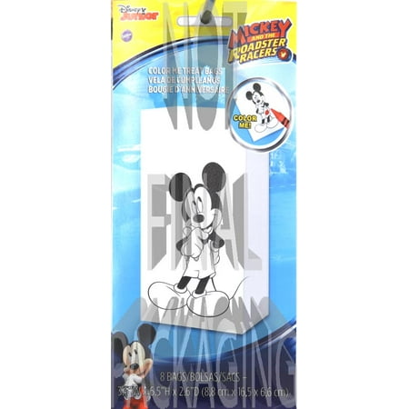 Wilton Mickey Mouse Rdstr Treat Bag 8ct
