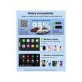 thumbnail image 2 of 2-in-1 Wireless CarPlay Adapter & Android Auto Upgrade Dongle Convert Wired Apple Car Play to Wireless, Plug & Play, Fast Auto Connect, Compatible with iOS 10+ & Android 11+, 2 of 7