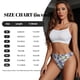 thumbnail image 5 of Fotbe Blue Flax Flowers Tanga Sin Costuras para Mujer con Estampado – Panties Invisibles, Transpirables y Cómodos para Uso Diario-3X-Large, 5 of 6