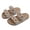 Beige, variant on Fashion Slides for Girls Summer Toddler Sandals Open Toe Flower Girl Sandal Beach Water Shoes Black Size 6.5