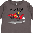 thumbnail image 4 of Inktastic Go Go Go Red Racing Car Boys or Girls Long Sleeve Toddler T-Shirt, 4 of 5