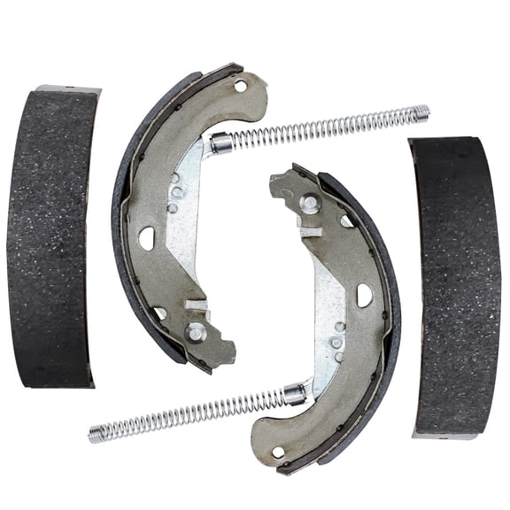 Detroit Axle - Rear Brake Shoes for 2004-2007 Chevrolet Malibu 2006-2008 HHR 2005-2008 Cobalt 2007-2008 Pontiac G5 2005-2007 Saturn Ion, Brake Shoes Set Replacement
