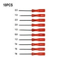 thumbnail image 6 of Clupup 10pcs Precision Tri-Wing Screwdriver Set Y-Tip Trox Screw Driver For Phone Game Console Disassembly Repairing Hand Tool, 6 of 10