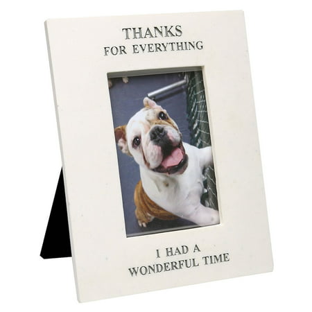 Thanks For Everything I Had a Wonderful Time - Pet Photo Memorial Picture Frame - Image Opening 5