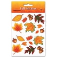 thumbnail image 2 of Beistle Club Pack of 48 Fall Harvest Autumn Leaf Sticker Sheets 7.5", 2 of 2