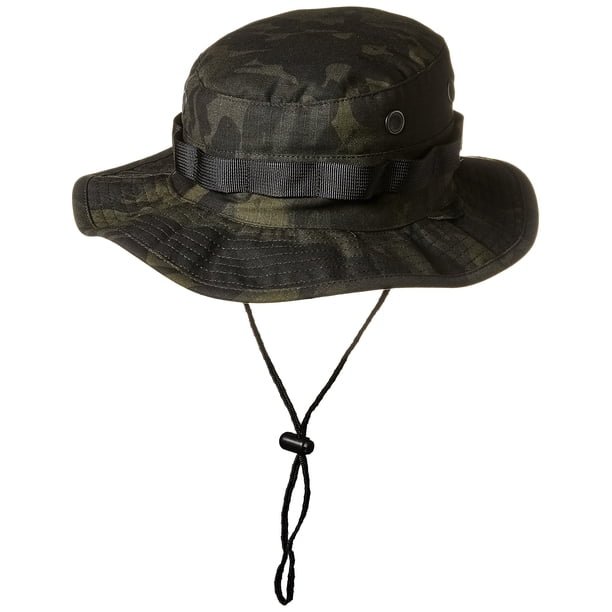 Sombrero Boonie Militar Tru-Spec Multicam Negro Talla 7