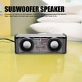 thumbnail image 3 of Altavoz Con luces Coloridas y 5.3 - Altavoz Dual, Sonido Inmersivo de 360, Subwoofer Portátil Con Controles Receptivos para eventos de Fiesta en El, 3 of 7