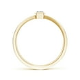 thumbnail image 2 of ANGARA Natural Diamond Criss Cross Solitaire Ring in 14K Yellow Gold for Women (Size-5x3mm| Color-K| Clarity-I3) | April Birthstone, Anniversary, Jewelry Gift for Women | Natural Diamond Ring, 2 of 9