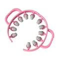 thumbnail image 1 of Pince Circulaire pour Jambes Outil de Massage Anti-Cellulite Rouleau de Massage Manuel Relaxant avec 12 Roues Rouleau de Musculation pour Bras Jambes pour Sports Intérieurs et Extérieurs, 1 of 5