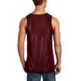 thumbnail image 2 of Ma Croix Mens Designer Fashion Crocodile Skin Pattern Dry Fit Tank Top, 2 of 6