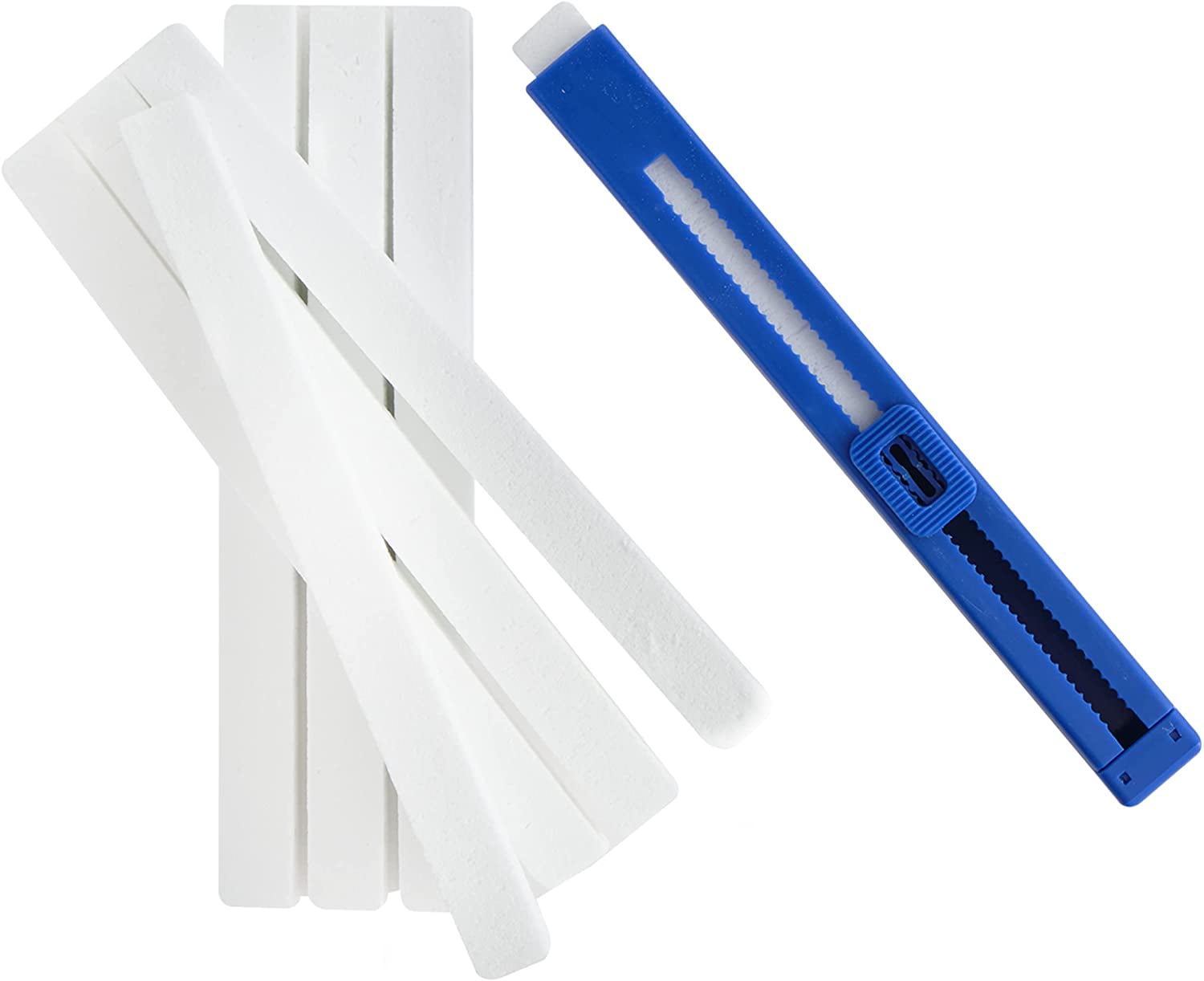 Powerstone Pumice 8 Small Pumice Stones Sticks with Refillable Handle