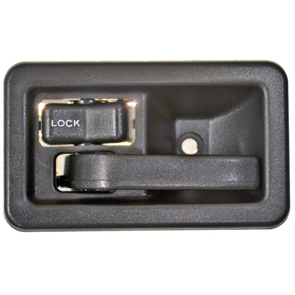 PT Auto Warehouse CH-2834A-LH - Inner Interior Inside Door Handle, Black - Driver Side Fits select: 1997-2006 JEEP WRANGLER / TJ