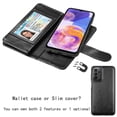 thumbnail image 6 of Galaxy A23 5G Case,for Samsung Galaxy A23 4G Wallet Phone Case,Takfox PU Leather Magnetic Detachable Card Holders Shockproof Kickstand Protective [Flip Folio Cover] for Samsung Galaxy A23 -Black, 6 of 8