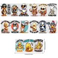 thumbnail image 2 of 5pcs Animal duck UV DTF Transfer Stickers, For Glass Tumbler, Waterproof Decals, Plastic Adhesive Label For Bottles And Cups Decor, 2 of 9
