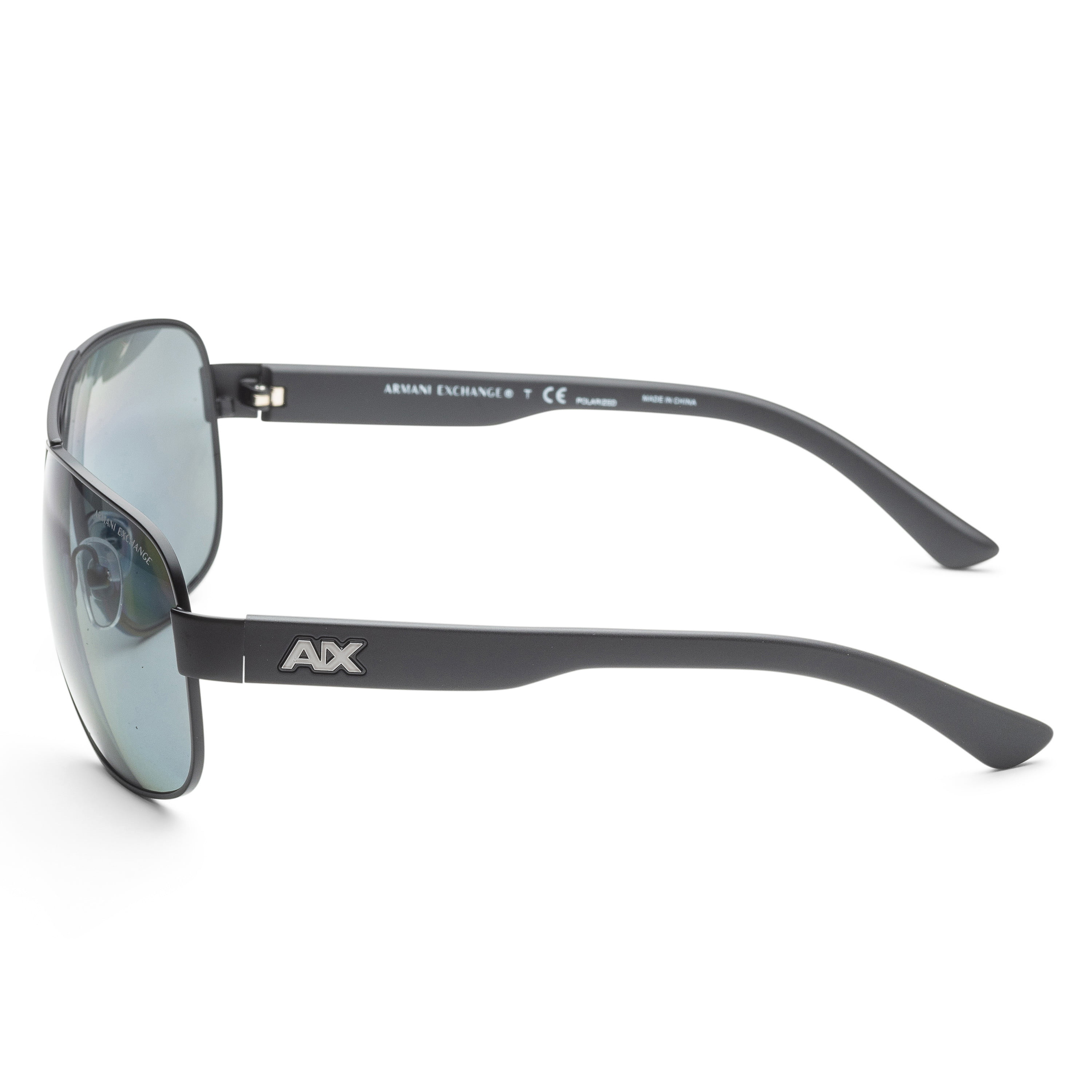 Armani Exchange Polarized Grey Pilot Men's Sunglasses AX2012S