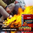 thumbnail image 5 of Open Box Uniflame 10 Pounds Fatwood In Color Carton, 5 of 11