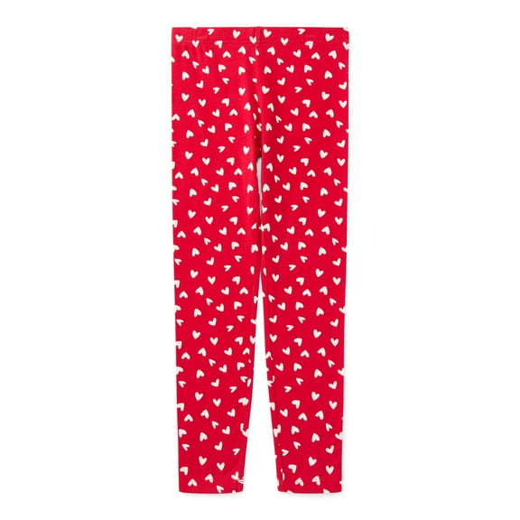 Way To Celebrate Girls Valentine's Day Leggings, Sizes 4-18
