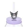 thumbnail image 2 of Mason Jar My shop Hello Kitty de Vidrio de Kuromi con Tapa y Popote para Bebidas Frías de 500 ml., 2 of 4