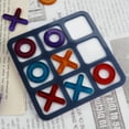 thumbnail image 4 of Vacemry Ensemble de 2 Pcs de Résine Époxy DIY, Jeu de Société XO Tic-Tac-Toe, Décor de Porche Moderne Jeu de Table à Café, Moules en Silicone Réutilisables pour Projets d'Artisanat Adultesenfants, Kit de Moulage de Résine Fini Miroir, 4 of 9