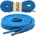 thumbnail image 2 of Solid Flat Shoelaces Hollow Thick Athletic Shoe Laces Strings 2 Pair, 2 of 7