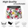 thumbnail image 2 of Men's Boxer Briefs, Hummingbird No.J91 Soft Comfy Mens Underwear Boxer Briefs Breathable With Widen Waist, 2 of 7