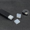 thumbnail image 5 of USB Dust Cover, Silicone USB Dust Protector Caps: Reusable USB Port Cover – Anti-Dust Protective Stopper for Mobile Phone Data Line Cable & USB Charging Extension(Clear,), 5 of 5