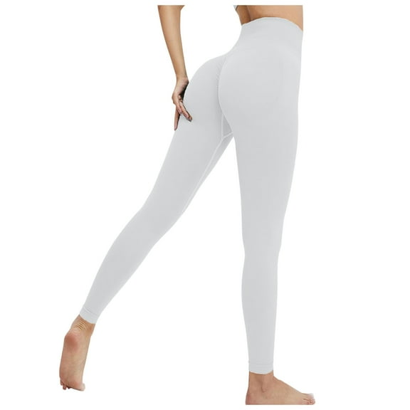 QHFBli Impact Leggings for Women Hidden Scrunch Leggings Seamless Workout Gym Yoga Pants Compression