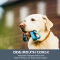 thumbnail image 3 of Weiweiguan Polyester Pet Muzzle Adjustable Chewing Muzzle Anti-biting Printed Muzzle, 3 of 6