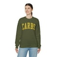 thumbnail image 7 of Carbs Sweatshirt Gifts Crew Neck Shirt Long Sleeve Unisex, 7 of 7