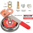 thumbnail image 3 of MUTUACTOR 500 AMP Magnetic Welding Ground Clamp, Strong Gripping Quick Release Magnetic Mount Welding Support Clamp Tools for Welding Cutting Factories Industries Work Shop and Instrument Processing, 3 of 6