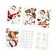 thumbnail image 4 of 6 hojas de pegatinas navideñas para ventanas, decoración navideña, copos de nieve, adhesivos estáticos, decoraciones navideñas para fiestas en, 4 of 9
