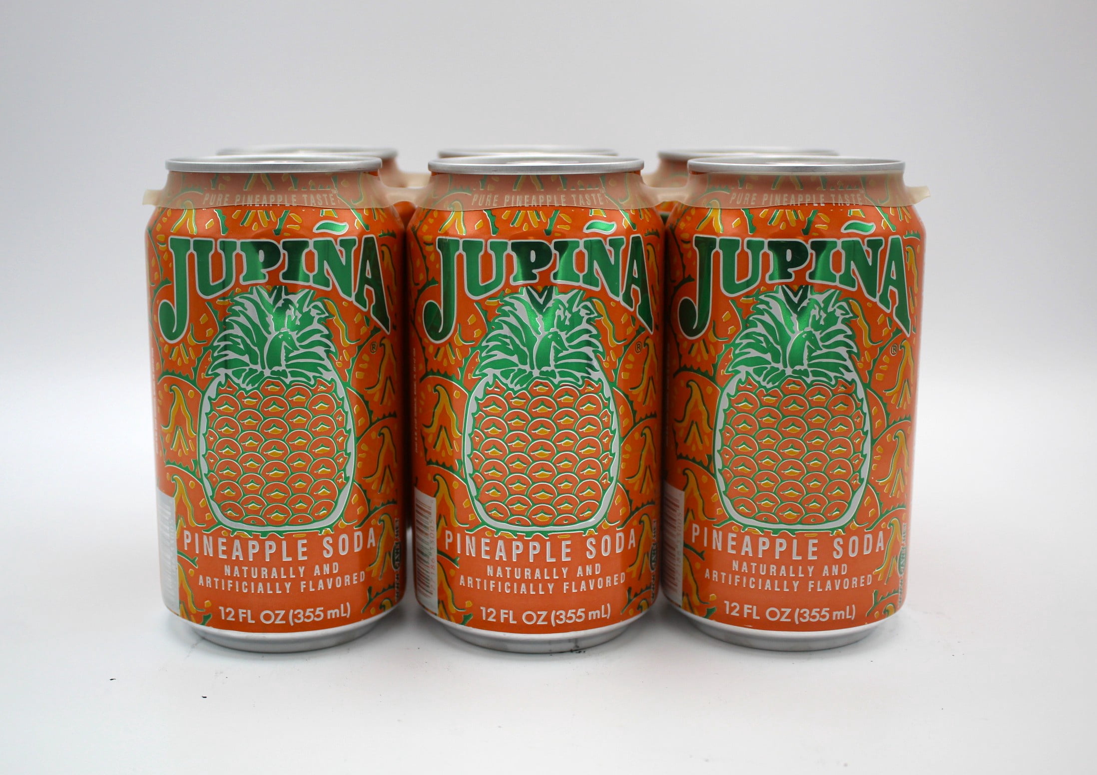 Cawy Jupina Pineapple Soda, 6pk 12 fl oz - Walmart.com