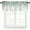 Springppa0036, variant on Tier Curtains 24 Inch Length Short Curtains for Windows Rod Pocket Cafe Curtain Farmhouse Curtain Tiers for Kitchen Bathroom 27.5x24inch, Summer Ocean Starfish Conch Shell Coral Blue,2 Panels