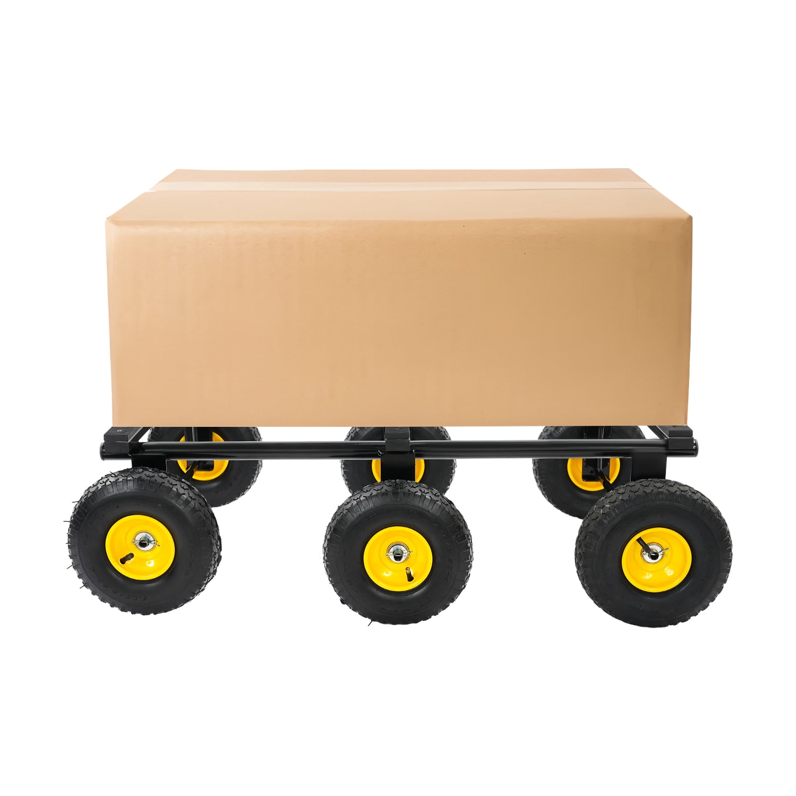 Heavy Duty 6-Wheel Dolly, 1200 Lbs Capacity, All-Terrain Furniture Mover