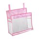 thumbnail image 2 of Organizador de juguetes de baño de malla, bolsa de red, decoración con cremallera inferior, almacenamiento de juguetes de baño multifunción para ducha rojo, 2 of 9