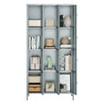 thumbnail image 3 of AUHUP Metal Locker for Employees with lock, Industrial Steel Storage Locker for School Gym Home Office Staff, Gray-12 Doors Metal Storage Cabinet, 3 of 10
