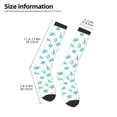 thumbnail image 5 of Fotbe Turtle print Women's Men's Novelty Crew Socks Cotton Socks Knee High Socks for Walking,Running,Nurses,Pregnancy, 5 of 9