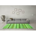 thumbnail image 3 of Ahgly Company Indoor Rectangle Abstract Green Modern Area Rugs, 7' x 9', 3 of 4