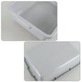 thumbnail image 3 of Utiao 22 Liter Large Commercial Bus Tub, 4-Pack Plastic Bus Tray, Grey, 3 of 7