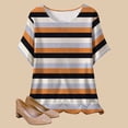 thumbnail image 2 of Camisetas de Manga Corta para Mujeres, Camiseta de Cuello Redondo Impresa de Moda, Primavera Y Verano Casual, 2 of 9
