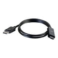 thumbnail image 1 of C2G 3ft DisplayPort to HDMI Cable - DP to HDMI Adapter Cable - DisplayPort 1.2 HDMI 2.0 - 4K 60Hz - M/M - Adapter cable - DisplayPort male to HDMI male - 3 ft - black - active, 4K support, 1 of 6