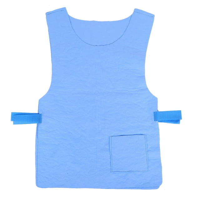 Chaleco refrescante de verano para exteriores, ajustable, reutilizable, para ciclismo y correr (azul)