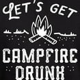 thumbnail image 3 of CafePress - Let's Get Campfire Drunk Hoodie (Dark) - Pullover Hoodie, Classic, Comfortable Hooded Sweatshirt, 3 of 4