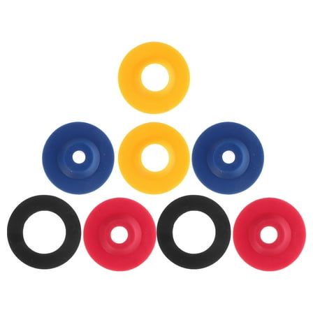 UPGRATOR 8Pcs Silicone Shower Flow Restrictor Assorted Color Water Conservation For Bathroom Use