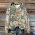 thumbnail image 5 of Ounisa Camo Hoodie Womens Maple Leaf Fleece Hooded Sweatshirt Oversized Camouflage Hoodies For Women Trendy, 5 of 8