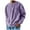Mens Shirts Purple, variant on Mens Big & Tall T Shirts with Pocket Long Sleeve Plus Size S-4X T-Shirts Casual Solid Pullover Crewneck Basic Going Out Sweatshirts Tops