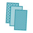 thumbnail image 1 of 3 Pièces Pochoirs d'Écran de Soie pour Polymère Argile Écran de Soie Polymère Réutilisable hexagonal, 1 of 8