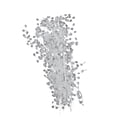 thumbnail image 1 of 20 piezas de gotas de cuentas acrílicas para decoración floral para manualidades de bricolaje, ramo de flores, 1 of 8